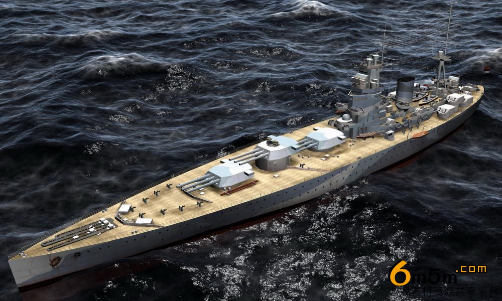 皋兰纳尔逊军舰模型